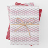 Handgezeichnete Herzen Vol. 1 Valentine Geschenkgu Geschenkpapier Set (Beispiel)