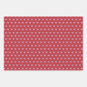 Handgezeichnete Herzen Vol. 2 Valentine Gift Wrap Geschenkpapier Set (Vorderseite 2)