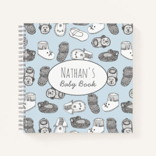 Handgezeichnete Hintern Personalisiertes Kinderbuc Notizblock