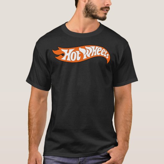 Handgezeichnete Hotwheels Logo Klassischer T - Shi T-Shirt (Vorderseite)