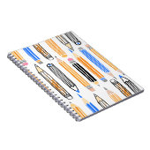 Handgezeichnete Illustration Notizblock (Rechte Seite)