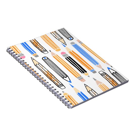 Handgezeichnete Illustration Notizblock (Rechte Seite)