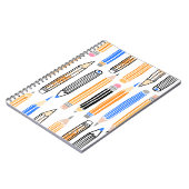 Handgezeichnete Illustration Notizblock (Linke Seite)