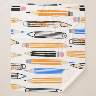 Handgezeichnete Illustration Sherpadecke