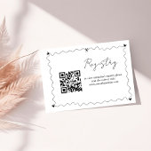 Handgezeichnete Illustrationen Hochzeit Begleitkarte