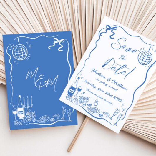Handgezeichnete Illustrationen Scribble Doodles Ho Save The Date