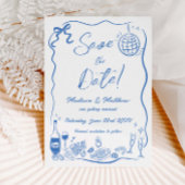 Handgezeichnete Illustrationen Scribble Doodles Ho Save The Date