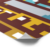 Handgezeichnete Illustrationskunst, Straße, Stadt, Poster (Ecke)