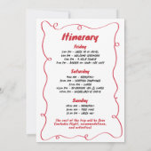 Handgezeichnete Kopplung des Know Martini Bachelor Einladung (Rückseite)