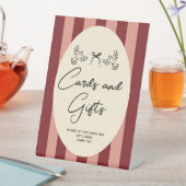 Handgezeichnete Kritzel-Hochzeitskarten & Geschenk Sockelschild (In Situ)