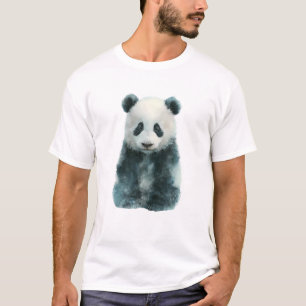 Handgezeichnete künstlerische Riesenpandas Männer T-Shirt