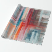 Handgezeichnete Kunstmalerei. Öl auf Leinwand, lan Geschenkpapier (Ungerollt)