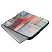 Handgezeichnete Kunstmalerei. Öl auf Leinwand, lan Laptopschutzhülle (Vorne Knopf)