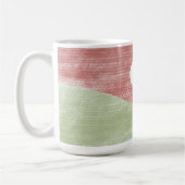 Handgezeichnete Landschaftslandschaft Tasse (Links)