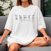 Handgezeichnete Martini Bachelorette-Abdeckung ode T-Shirt