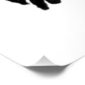 Handgezeichnete Mode Kunststücke Poster (Ecke)