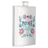 Handgezeichnete Mutter Erde Tag Design-23184 Flachmann (Rechts)