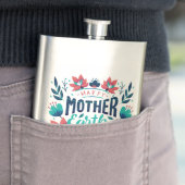 Handgezeichnete Mutter Erde Tag Design-23184 Flachmann (Beispiel)