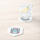 Handgezeichnete Mutter Erde Tag Design-23184 Untersetzer (Vor Ort)