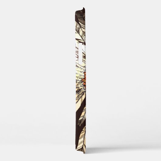 Handgezeichnete Native-Amerikanische Ureinwohner-H Case-Mate iPhone Hülle (Rückseite / Rechts)