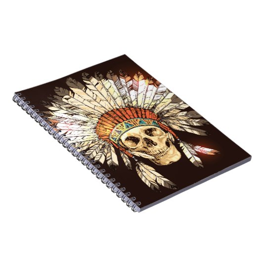 Handgezeichnete Native-Amerikanische Ureinwohner-H Notizblock (Rechte Seite)