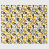 Handgezeichnete Niedliche Kätzchen Muster Pet Cats Geschenkpapier (Flach)