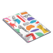 Handgezeichnete Oberflächengestaltung. Künstlerisc Notizblock (Rechte Seite)