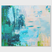 Handgezeichnete Ölmalerei. Abstrakter Kunsthinterg Geschenkpapier (Flach)