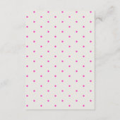 Handgezeichnete Passion Fruit Diaper Raffle Baby D Begleitkarte (Rückseite)