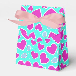 Handgezeichnete Pink Heft Valentine Geschenktüte B Geschenkschachtel