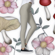 Handgezeichnete Polka Dots Schneebedeckte Leggings