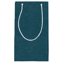 Handgezeichnete Punkte auf dunklem Aquamarin