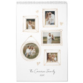 Handgezeichnete Rahmen Fotokalender Kalender (Titelbild)