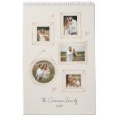 Handgezeichnete Rahmen Fotokalender Kalender (Titelbild)