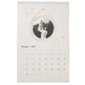 Handgezeichnete Rahmen Fotokalender Kalender (Feb 2027)