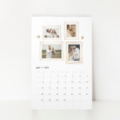 Handgezeichnete Rahmen Fotokalender Kalender