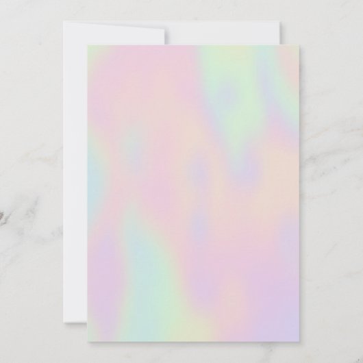 Handgezeichnete Schale Einladung (Rückseite)