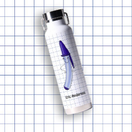 Handgezeichnete Schulbedarf Trinkflasche