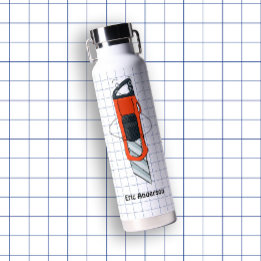 Handgezeichnete Schulbedarf Trinkflasche