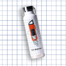 Handgezeichnete Schulbedarf Trinkflasche