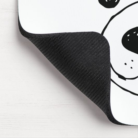 Handgezeichnete sehr Niedliche tragen die Niedlich Mousepad (Ecke)