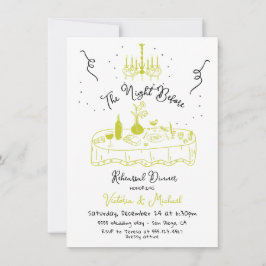 Handgezeichnete Skateboard The Night Before Probe Einladung