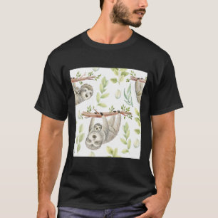 Handgezeichnete Slotfamilie T-Shirt