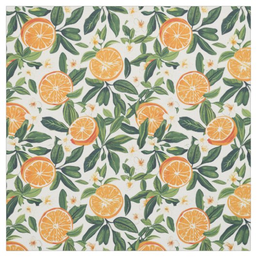 Handgezeichnete Sommerfrüchte Stoff (Muster)