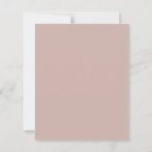 Handgezeichnete Strand-Elfenbein-Taupe-Hochzeitsei (Rückseite)