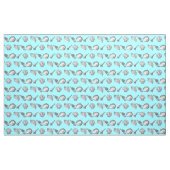 Handgezeichnete Stranddekor-Farbe Stoff (Yard (91,4 cm))