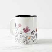 Handgezeichnete Tasse (Vorderseite Links)