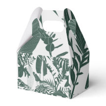 Handgezeichnete tropische Blätter.