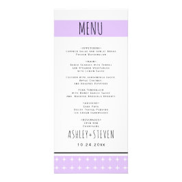 Handgezeichnete Typografie-Lavendel-Karte Werbekarte