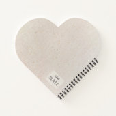 Handgezeichnete wachsende Zitronen Notizblock (Rückseite)